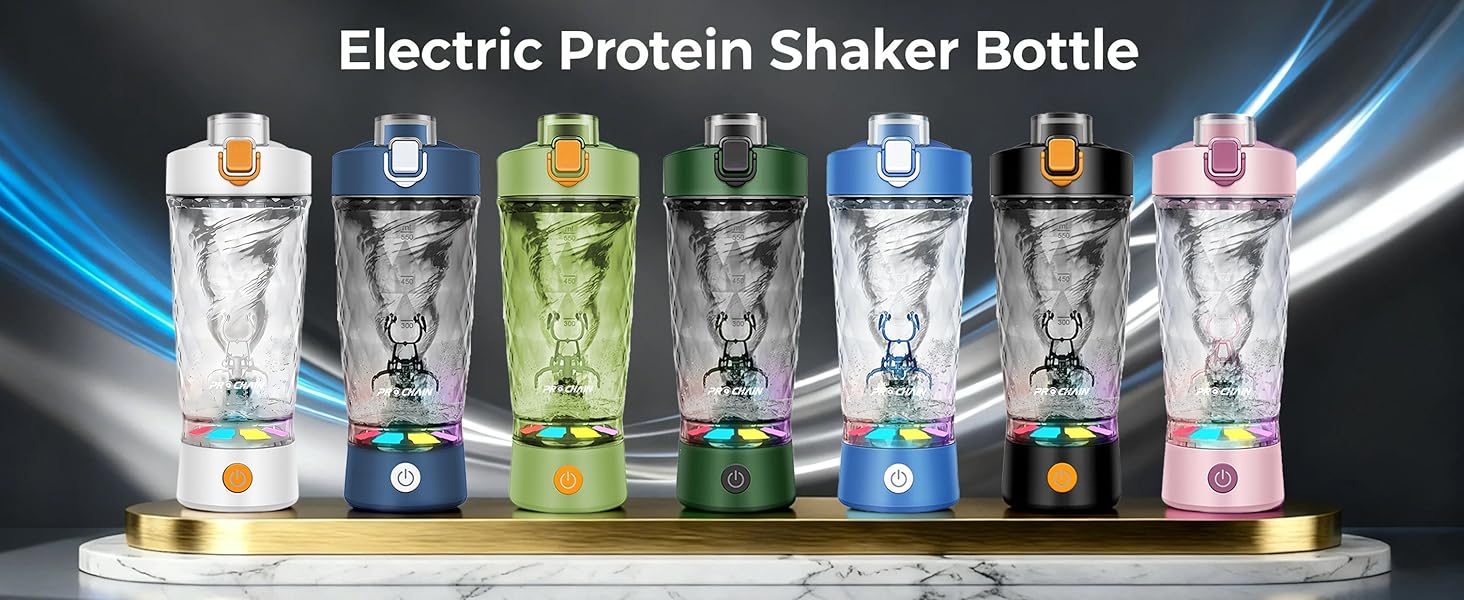 Electric Protein Shaker Bottle