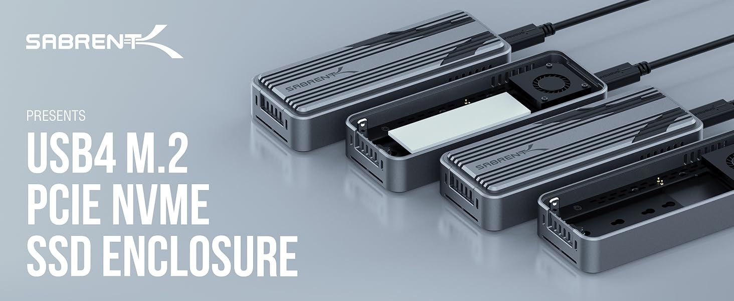 USB4 M.2 PCIE NVME SSD ENCLOSURE