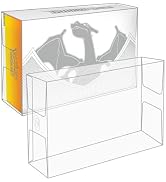 EVORETRO Display Case Protector Compatible with Pokémon TCG Sword & Shield Charizard Ultra Premiu...