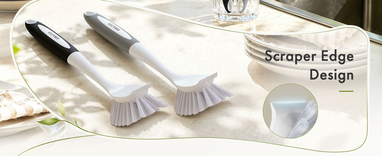scrub brush with long handle