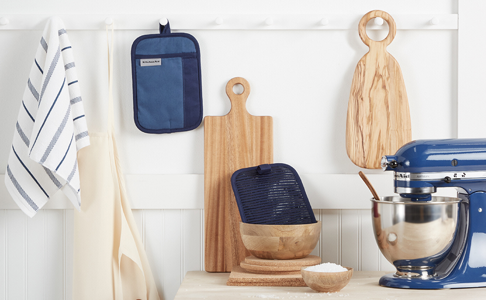 jKitchen Aid Becon two tone Pot Holder Set