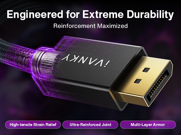 16K Display Port 2.1 Cable