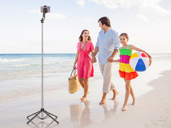 Tripod with remote