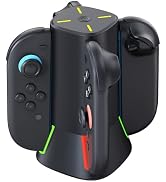 GEEKERA Charging Dock for Nintendo Switch 2 Controller, 4 in 1 Charging Dock Charger for JoyCon C...
