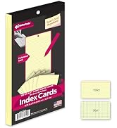 KAISA Smart Card, Index Cards Index Flashcards, 60 Sheet/180 Count, 3x5” Notecards, Ruled & Perfo...