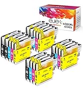 ejet Compatible Ink Cartridge Replacement for Brother LC61 LC-61 to use with 490CW 495CW 6490CW 5...