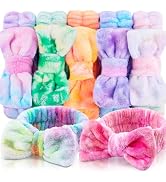 YOOVR 7pcs Spa Headband, Cute Small Bulk Gifts for Women, Stocking Stuffers for Teen Girls, Skinc...