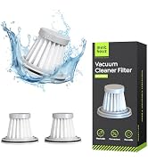 3 Pack HEPA Filters Replacement Compatible with Minthouz Handheld Car Vacuum (MT-L011G/MT- L011W/...