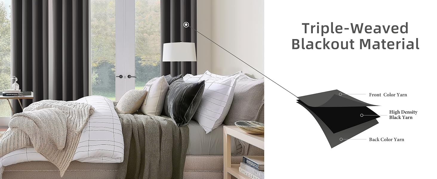 bedroom curtains