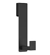 WUIVIUT Heavy-Duty Stainless Steel 7.5 Inch Over The Glass Door Shower Hooks - Towel Hooks for Fr...