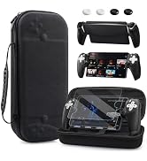 HYPERCASE for Playstation Portal Remote Player Console Carrying Case, Black Travel Handbag for PS...
