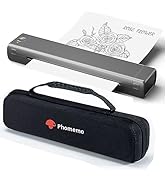 Phomemo Inkless Portable Printer for Travel - Wireless Thermal Printer Compatible with Phone & La...
