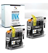 CMYi LC203BK Black Replacement Ink Cartridge for Brother DCP-J4120DW, MFC-J4320DW, J4420DW, J460D...
