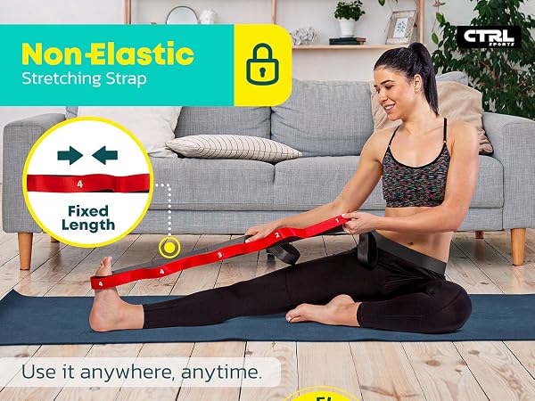 stretching strap with loops