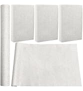 CRASPIRE Book Cloth for Book Binding 51 x 11.8in Grey Fabric Surface Paper Backed A3-A8 Linen Boo...