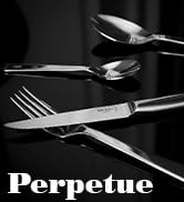 Opinel Perpétue Flatware Collection, Timeless and Elegant Stainless Steel Construction, Dishwasher