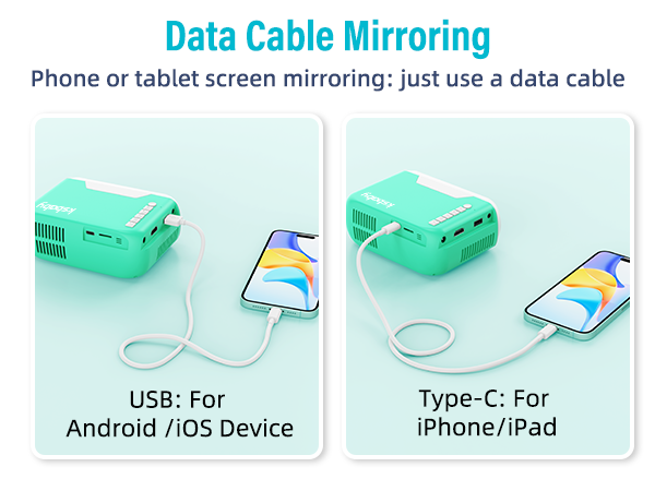 ksbaby wifi mini projector