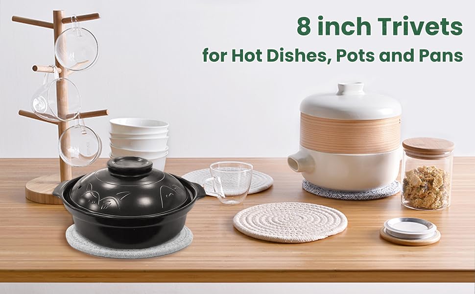 8 inch trivets