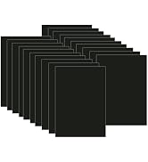 Briartw 20 Sheets A4 Rubber Magnetic Sheets Set,0.3mm Thick Single Sided Magnetic Sheets Flexible...