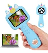 Magnify 2.4" Kids Microscope Digital Camera, 600X-4800X Handheld Camera Microscope for Kids, Port...