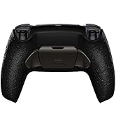 eXtremeRate Textured Black Real Metal Buttons (RMB) Version Rise Remap Kit for PS5 Controller BDM...