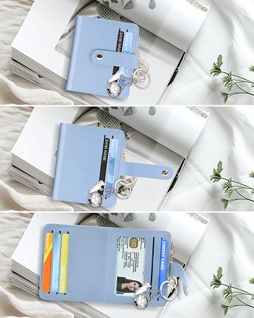 blue wallet