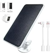 JJMASEE Solar Panel for Ring Cameras, Outdoor Solar Charger for Ring Spotlight Cam Plus/Pro (Batt...