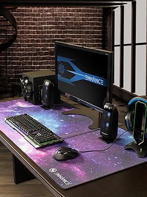 enhance gaming xxxl mouse pad large desk mat