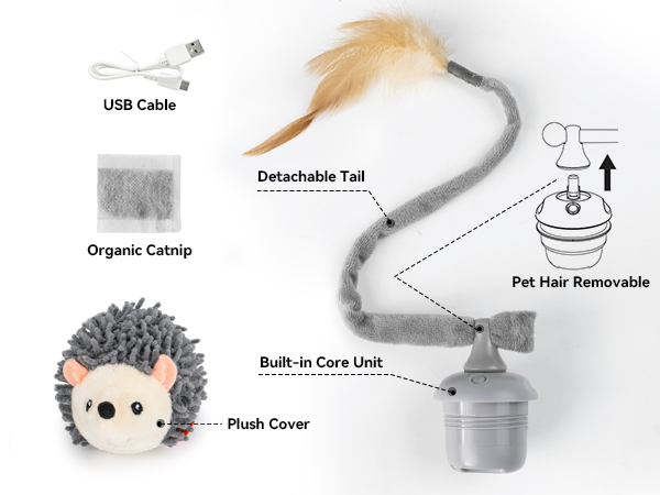 cat toys indoor interactive kitten toys automatic