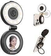 ULANZI LM23 Magnetic Selfie Light, Upgraded 360° Phone Selfie Ring Light for iPhone Magsafe, LED ...