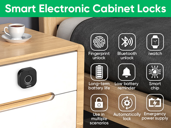 Bluetooth Fingerprint Cabinet Lock