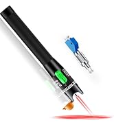 Visual Fault Locator 30KM - VFL Fiber Optic Tester Kit Include Single Mode 9/125um FC Male to LC ...