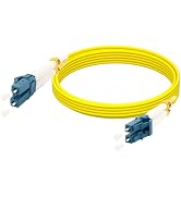 Hamadap- OS2 LC to LC Fiber Patch Cable 2M/6ft, Length Options: 1m-20m, 1G/10GB Single Mode Duple...