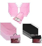 Mezeic 8PCS Shoe Bags for Travel Dust Bags for Handbag and Purses with Clear Window Shoe Storage ...