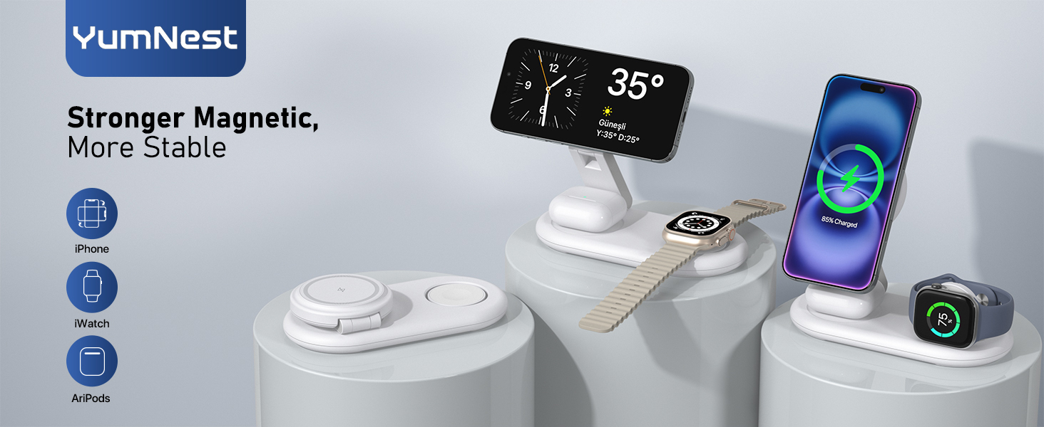 3 in 1 wireless charger iphone