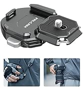 FALCAM F38 Camera Strap Quick Release Kit, Camera Holder for Neck/Shoulder Strap, Plate and Base
