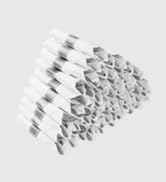 50 Pack Pre Rolled Silver Plastic Silverware, Wrapped Plastic Cutlery Set with Napkin Include 50 ...