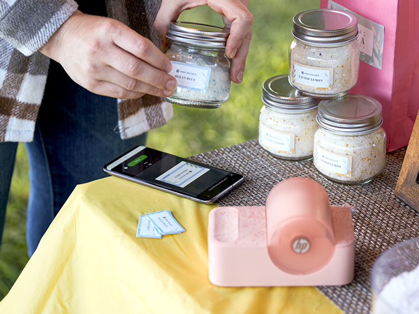 hp zink printer label maker craft sticker