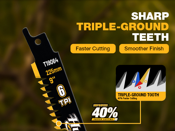 Reciprocating Saw Blades