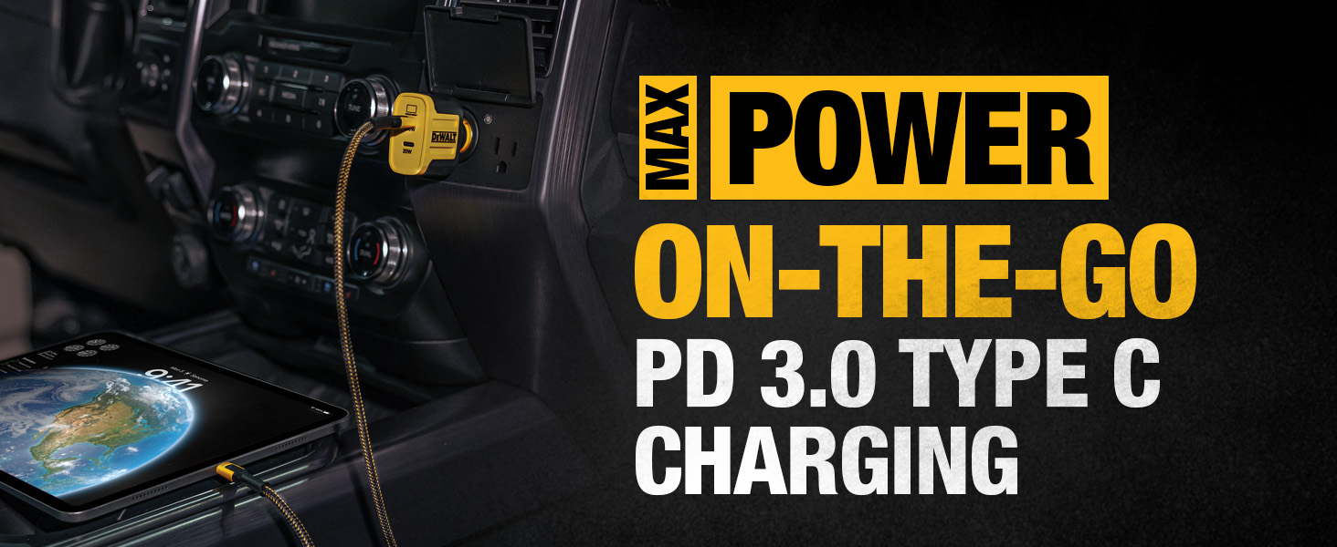 car charger, Fast Charge, 2-port