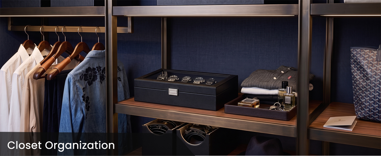 12-Slot Watch Display Case