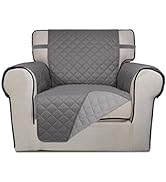 PureFit Reversible Quilted Sofa Cover, Water Resistant Slipcover Furniture Protector, Washable Co...