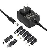 SoulBay 5V Power Supply AC100-240V to DC5V 3A Universal Power Adapter Charger Cord Replacement wi...