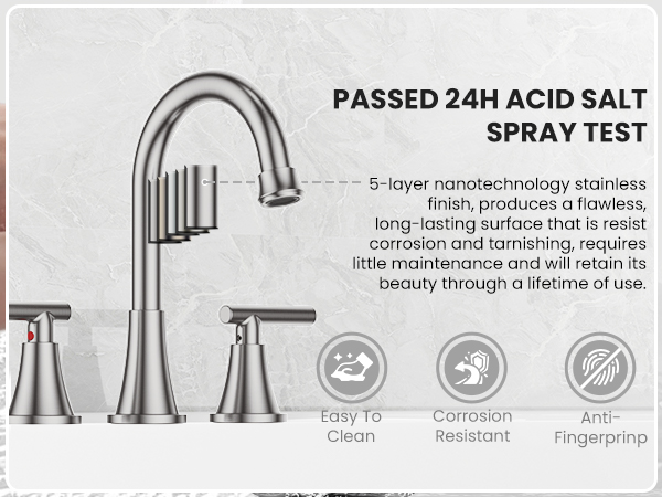 Bathroom Sink Faucet Bathroom Faucets for Sink 3 Hole Faucet for Bathroom Sink Vanity RV
