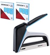 Arrow T50X TacMate Staple Gun Kit, Lightweight & Comfortable Grip, with 3750 Pieces T50 1/4", 3/8...