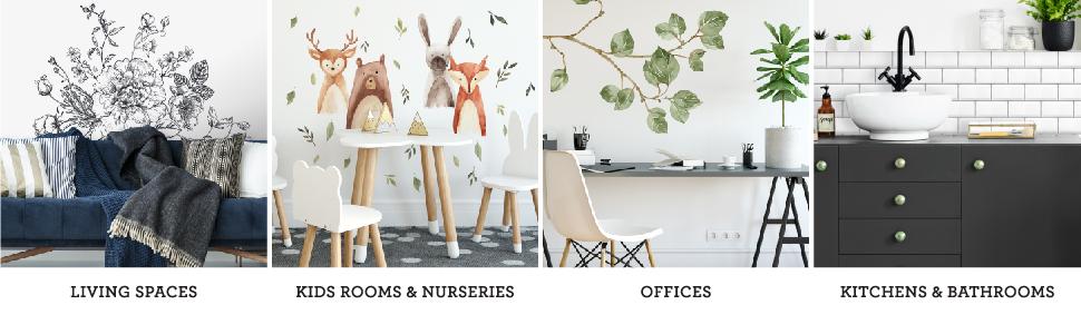 peel and stick wall decals
