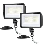 Onforu 65W LED Flood Lights Outdoor with Knuckle Mount, 7800LM Super Bright Garage Security Light...