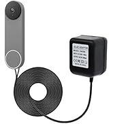 VVHOOY 24V Transformer Doorbell Power Adapter Compatible with Google Nest,Wyze,Eufy Video Doorbel...