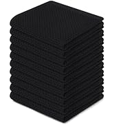 Homaxy 100% Cotton Waffle Weave Kitchen Dish Cloths, Ultra Soft Absorbent Quick Drying Dish Towel...