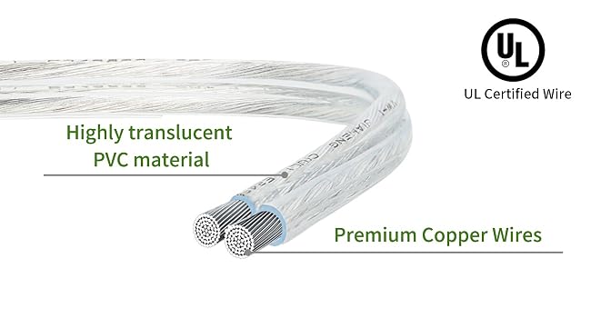 clear extension cord
